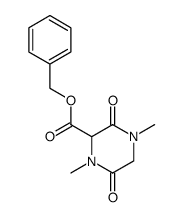 3-benzyloxycarbonyl-1,4-dimethylpiperazine-2,5-dione Structure