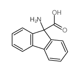 9-aminofluorene-9-carboxylic acid结构式