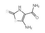 5-amino-2-sulfanylidene-3H-1,3-thiazole-4-carboxamide picture