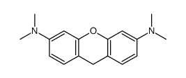 N,N,N',N'-Tetramethyl-9H-xanthene-3,6-diamine结构式