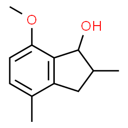 1H-Inden-1-ol,2,3-dihydro-7-methoxy-2,4-dimethyl-(9CI) structure