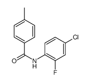 N-(2-Fluoro-4-chlorophenyl)-4-Methylbenzamide picture