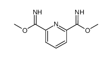 pyridine-2,6-dicarboximidic acid dimethyl ester结构式