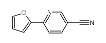 6-(2-FURYL)NICOTINONITRILE structure