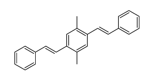 1,4-dimethyl-2,5-bis(2-phenylethenyl)benzene Structure