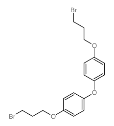 1-(3-bromopropoxy)-4-[4-(3-bromopropoxy)phenoxy]benzene结构式