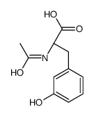 (2S)-2-acetamido-3-(3-hydroxyphenyl)propanoic acid picture