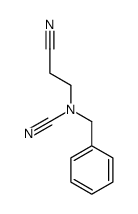 benzyl(2-cyanoethyl)cyanamide结构式