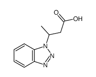 3-BENZOTRIAZOL-1-YL-BUTYRICACID结构式