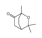 ()-1,3,3-trimethyl-2-oxabicyclo[2.2.2]octan-2-one Structure