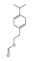 4-(1-甲基乙基)环己二烯-1-乙醇甲酸酯结构式