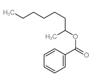 2-Octanol, 2-benzoate Structure