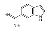 1H-indole-6-carboximidamide Structure