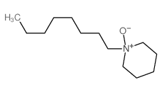 1-octyl-1-oxido-3,4,5,6-tetrahydro-2H-pyridine Structure