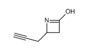 4-prop-2-ynylazetidin-2-one Structure