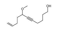 7-methoxyundec-10-en-5-yn-1-ol结构式