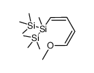 (Z,Z)-4-methoxy-1-(2-heptamethyltrisilanyl)-1,3-butadiene Structure