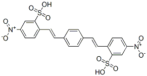 2,2'-(1,4-phenylenedi-2,1-vinylene)bis[5-nitrobenzenesulphonic] acid结构式