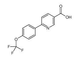 6-[4-(Trifluoromethoxy)phenyl]nicotinic acid picture