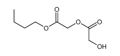 2-butoxy-2-oxoethyl hydroxyacetate structure