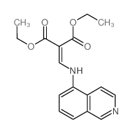 Propanedioic acid,2-[(5-isoquinolinylamino)methylene]-, 1,3-diethyl ester picture