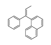 1-(1-phenylprop-1-enyl)naphthalene Structure