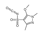 5-methoxy-1,3-dimethyl-N-(oxomethylidene)pyrazole-4-sulfonamide Structure