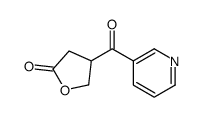 4-(pyridine-3-carbonyl)oxolan-2-one Structure