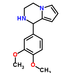 1-(3,4-Dimethoxyphenyl)-1,2,3,4-tetrahydropyrrolo[1,2-a]pyrazine Structure