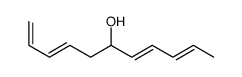 undeca-1,3,7,9-tetraen-6-ol Structure