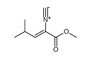 methyl 2-isocyano-4-methylpent-2-enoate Structure