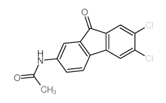 Acetamide,N-(6,7-dichloro-9-oxo-9H-fluoren-2-yl)- picture