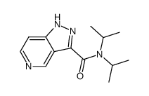 N,N-diisopropyl-1H-pyrazolo[4,3-c]pyridine-3-carboxamide Structure