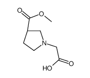 (R)-2-(3-(METHOXYCARBONYL)PYRROLIDIN-1-YL)ACETIC ACID图片