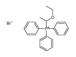 1-ethoxyethyl(triphenyl)phosphanium,bromide Structure