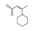 (Z)-1-(1-nitroprop-1-en-2-yl)piperidine Structure