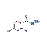 4-Chloro-2-iodobenzohydrazide Structure