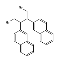 2-(1,4-dibromo-3-naphthalen-2-ylbutan-2-yl)naphthalene Structure