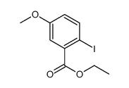 Ethyl 2-iodo-5-methoxybenzoate structure