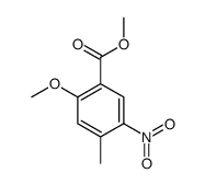 2-甲氧基-4-甲基-5-硝基苯甲酸甲酯图片