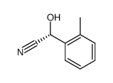 (R)-(+)-α-hydroxy-2-methylphenylacetonitrile Structure