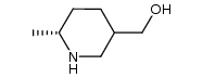 ((3R)-6-methylpiperidin-3-yl)-methanol Structure