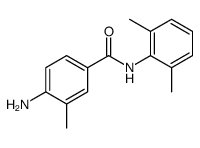 4-amino-N-(2,6-dimethylphenyl)-3-methylbenzamide Structure