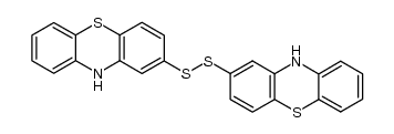 di-phenothiazin-2-yl disulfide结构式