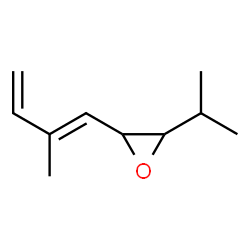 Oxirane, 2-(2-methyl-1,3-butadienyl)-3-(1-methylethyl)- (9CI)结构式