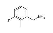 3-iodo-2-methylbenzylamine Structure