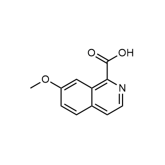 7-甲氧基异喹啉-1-羧酸图片