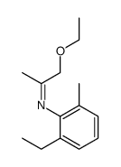 1-ethoxy-N-(2-ethyl-6-methylphenyl)propan-2-imine Structure