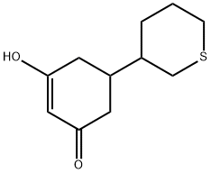 3-羟基-5-(硫烷-3-基)环己三烯-2-烯-1-酮结构式