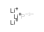 trilithium phosphide Structure